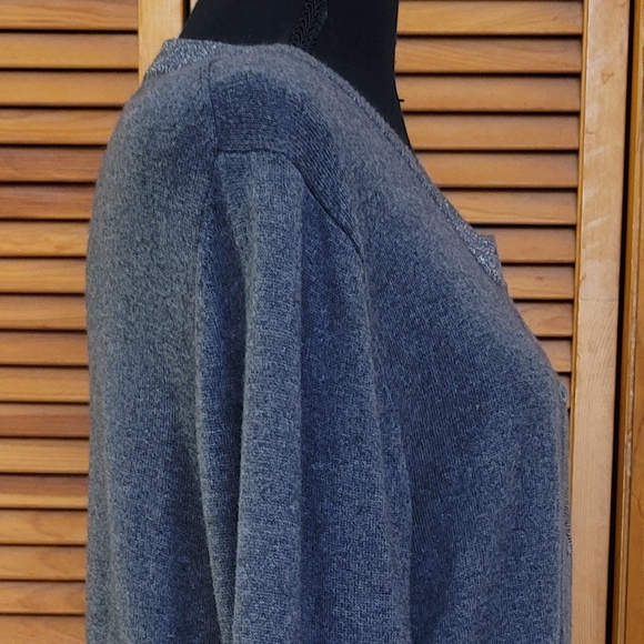 EUC Apostrophe Cardigan Sweater Size Large - Picture 9 of 13
